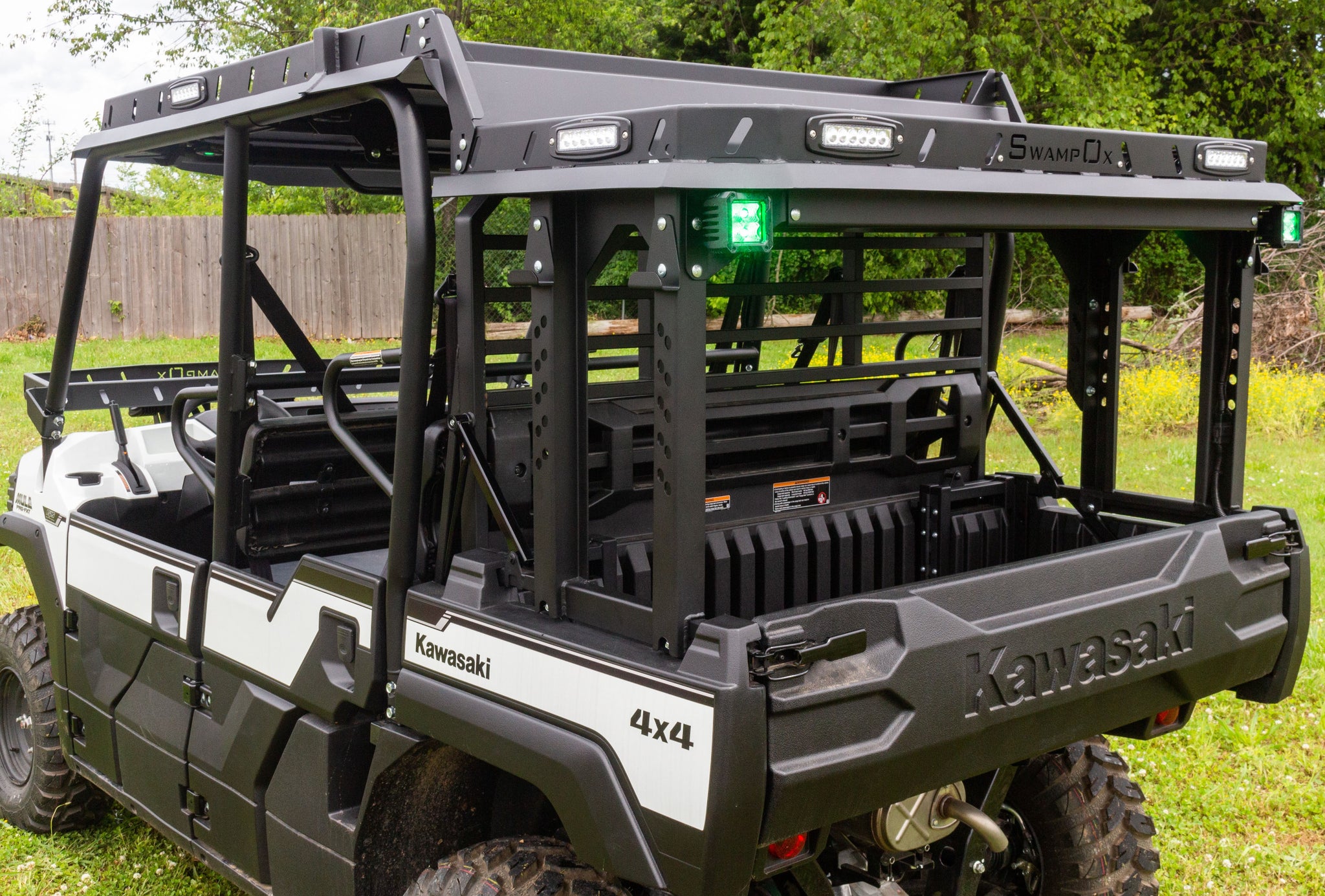 Quack Rack Front Kawasaki Mule Pro fx Hood Rack | SwampOx UTV Racks